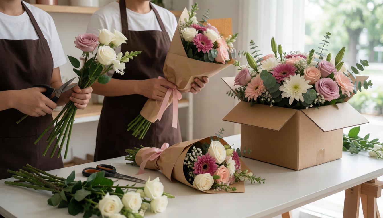 Fresh flowers for small businesses
